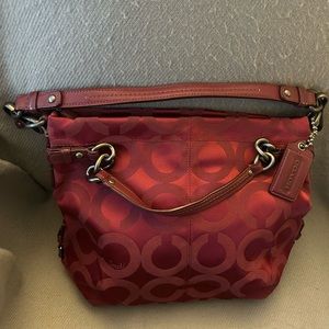 Women’s Coach Red Handbag